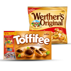 alle Toffifee of Werther's