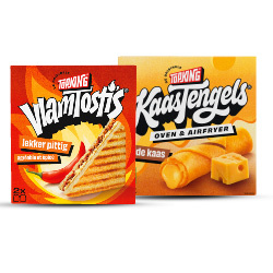 alle Top King tosti's, vlammetjes of kaastengels