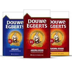 alle Douwe Egberts filterkoffie enkelpakken 500 gram