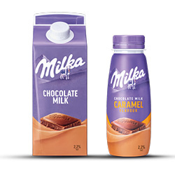 alle Milka chocolate milk