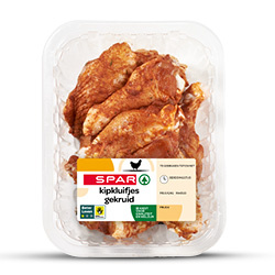 SPAR kipkluifjes gekruid bak 425 gram