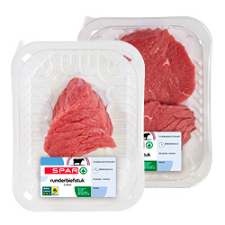 SPAR runderbiefstuk per 150 gram