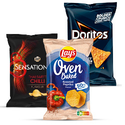 Alle Doritos, Lay's Oven Baked & Sensations 150/170 gram