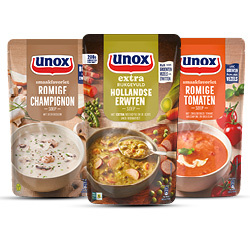 alle Unox soep in zak