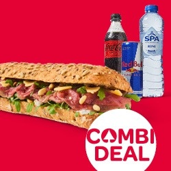 SPAR vers belegd broodje + gekoeld drankje samen voor €5.75