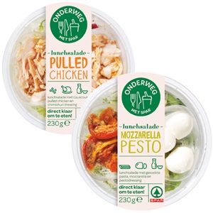 lunchsalades om mee te nemen
