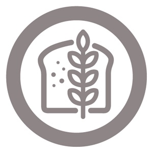 dagelijks vers brood op de plank 