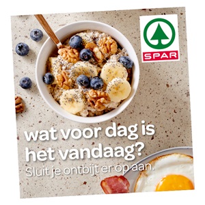 een ontbijtje voor elke dag van de week