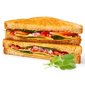 The spiced Veggie Tosti voorkant