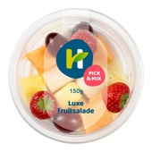 Heathy hand fruitsalade
