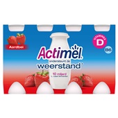 Actimel drinkyoghurt aardbei voorkant