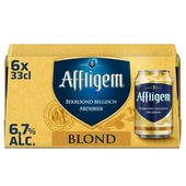 Affligem blond bier voorkant