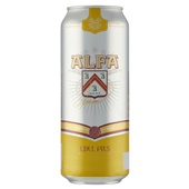 Alfa bier pilsener voorkant