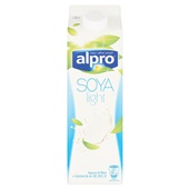 Alpro fresh drink soya  light voorkant