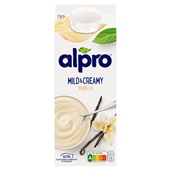 Alpro plantaardig alternatief voor yoghurt plantaardig mild & creamy voorkant