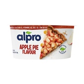 Alpro plantaardig apple pie achterkant