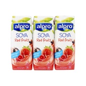Alpro Soya Drink Rode Vrucht Mini voorkant