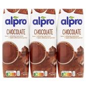 Alpro Soyadrink Choco 3-Pack voorkant