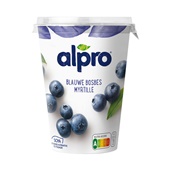 Alpro Yoghurtvariatie Bosbes voorkant