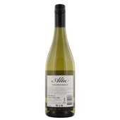 Alta Vineyards Chardonnay achterkant
