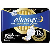 Always maandverband ultra secure night extra voorkant