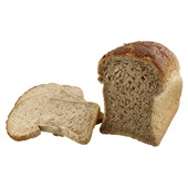 Ambachtelijke Bakker bruin brood half voorkant