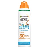 Ambre Solaire kids anti-zand zonnebrandspray SPF 50+ Ceramide Protect voorkant