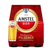 Amstel 6-pack pils voorkant