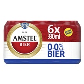 Amstel bier 0.0 voorkant