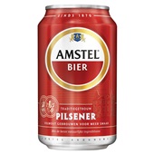 Amstel Bier Blik 33cl voorkant