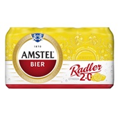 Amstel bier radler bl 6x330 ml voorkant