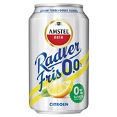 Amstel fris radler 0.0 achterkant