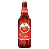 Amstel Pils Fles 50cl voorkant