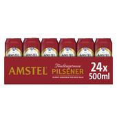 Amstel pilsener achterkant