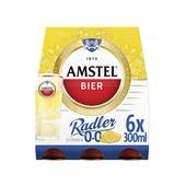 Amstel Radler 0.0% 6X30CL achterkant