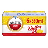 Amstel radler cool blond - 6-pack voorkant