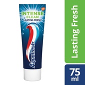 Aquafresh Intense Clean Tandpasta Lasting Fresh achterkant