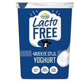 Arla yochurt griekse stijl lactosevrij voorkant