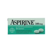 Aspirine aspirine voorkant