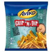 Aviko Friet grip 'n dip voorkant