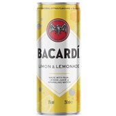 Bacardi limon & lemonade voorkant