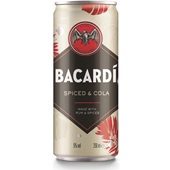 Bacardi Oakheart Cola voorkant