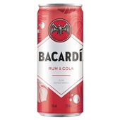 Bacardi premix rum en cola voorkant