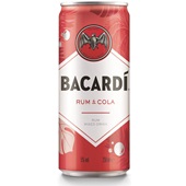 Bacardi Rum Cola voorkant