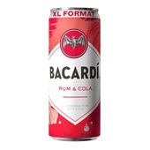 Bacardi rum & cola voorkant