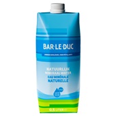 Bar le Duc mineralwater voorkant