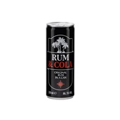 Baracoa premix rum cola the carribean voorkant