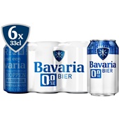 Bavaria 0.0% 6-pack voorkant