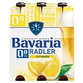 Bavaria 0.0 radler lemon 6-pack voorkant