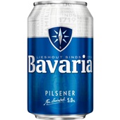 Bavaria pils blik 330 ml voorkant